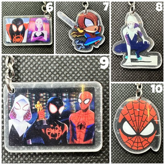 Spider-Man KBK Acrylic Keychains - Picture 3 of 10
